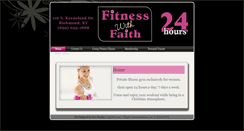 Desktop Screenshot of fitnesswithfaith.us